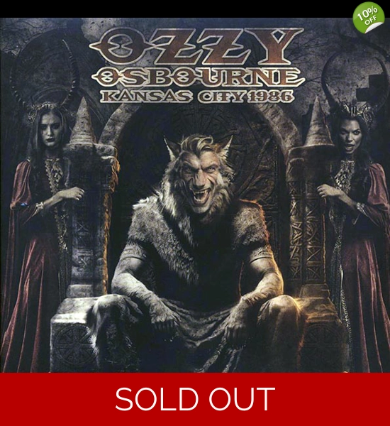 Ozzy Osbourne - Live In Kansas City 1986 Vinyl LP